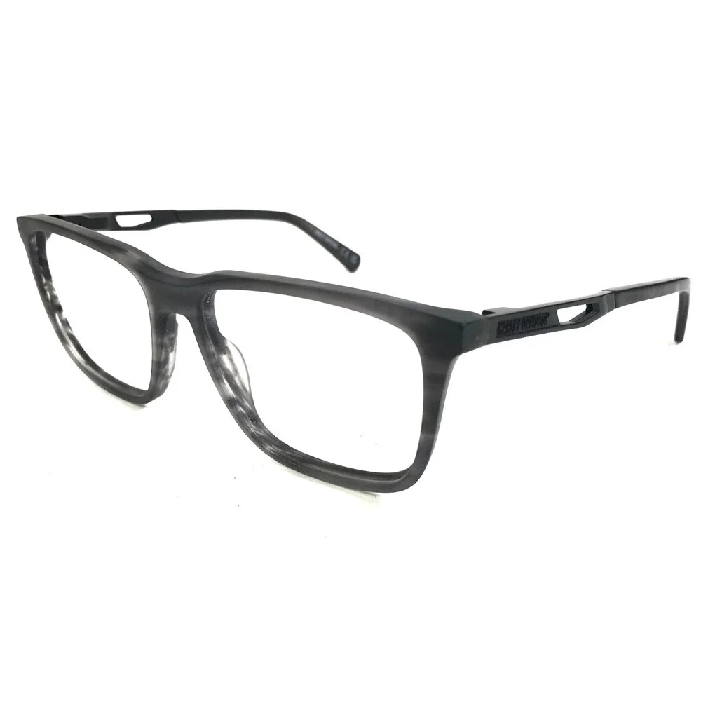Harley-Davidson Eyeglasses Frame HD50025 020 Gray Horn Square Full Rim 54-16-145